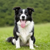 A happy Border Collie