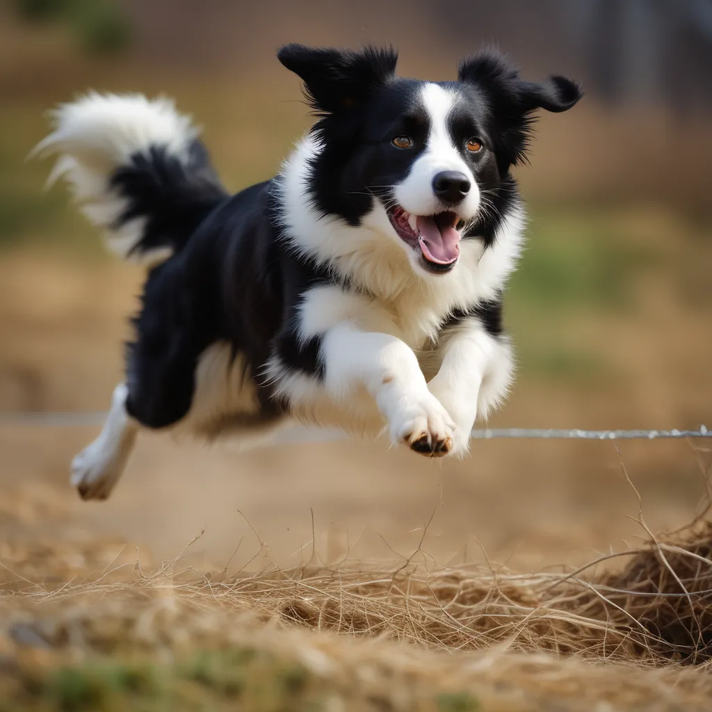 Border Collie in action