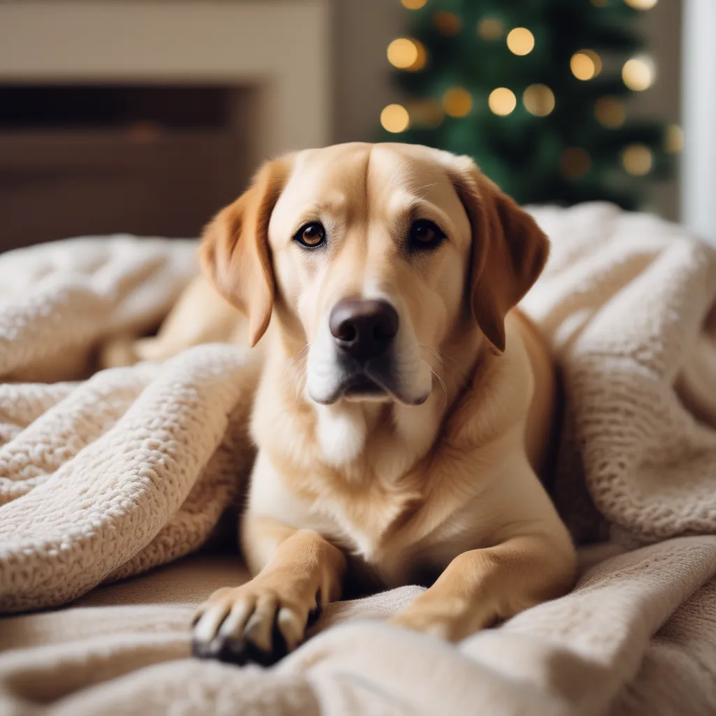 A photo of a kind dog breed, such as a Labrador Retriever