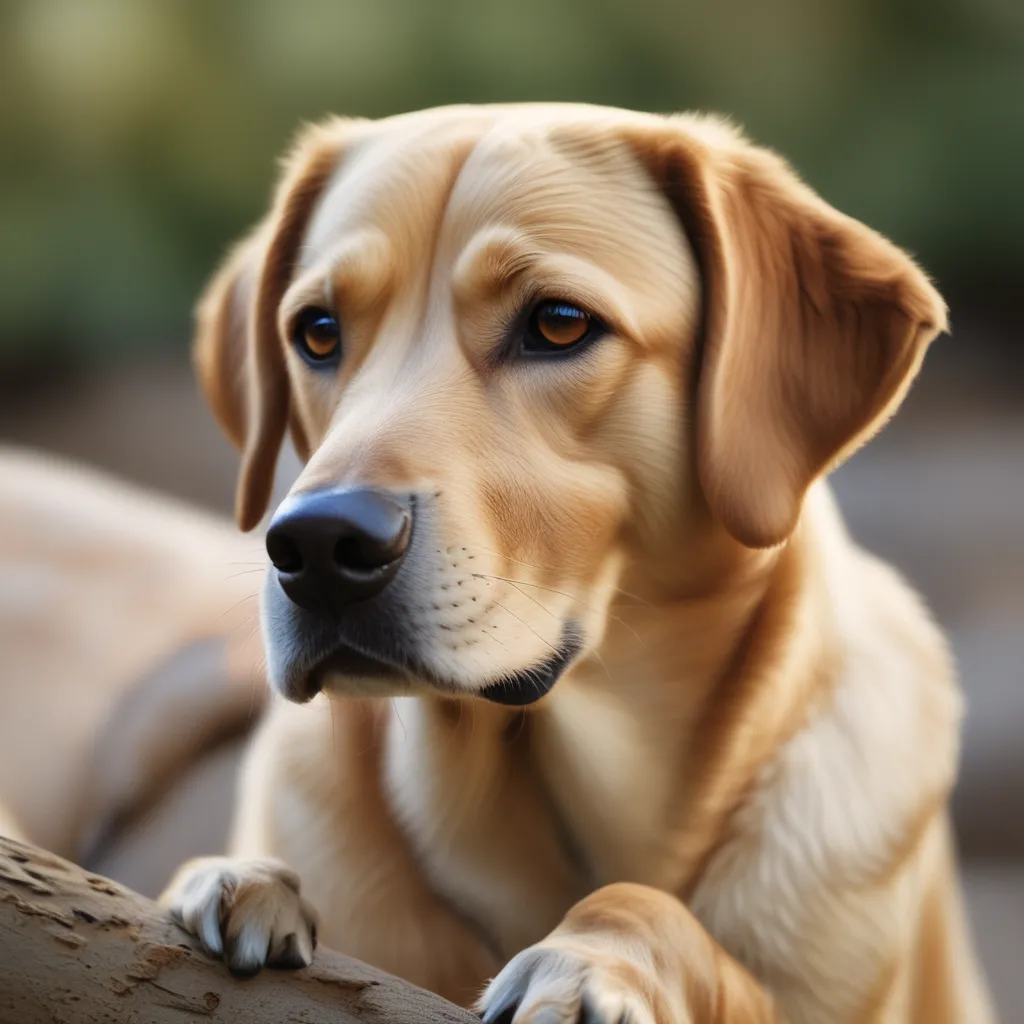 A picture of a popular breed, such as a Labrador Retriever