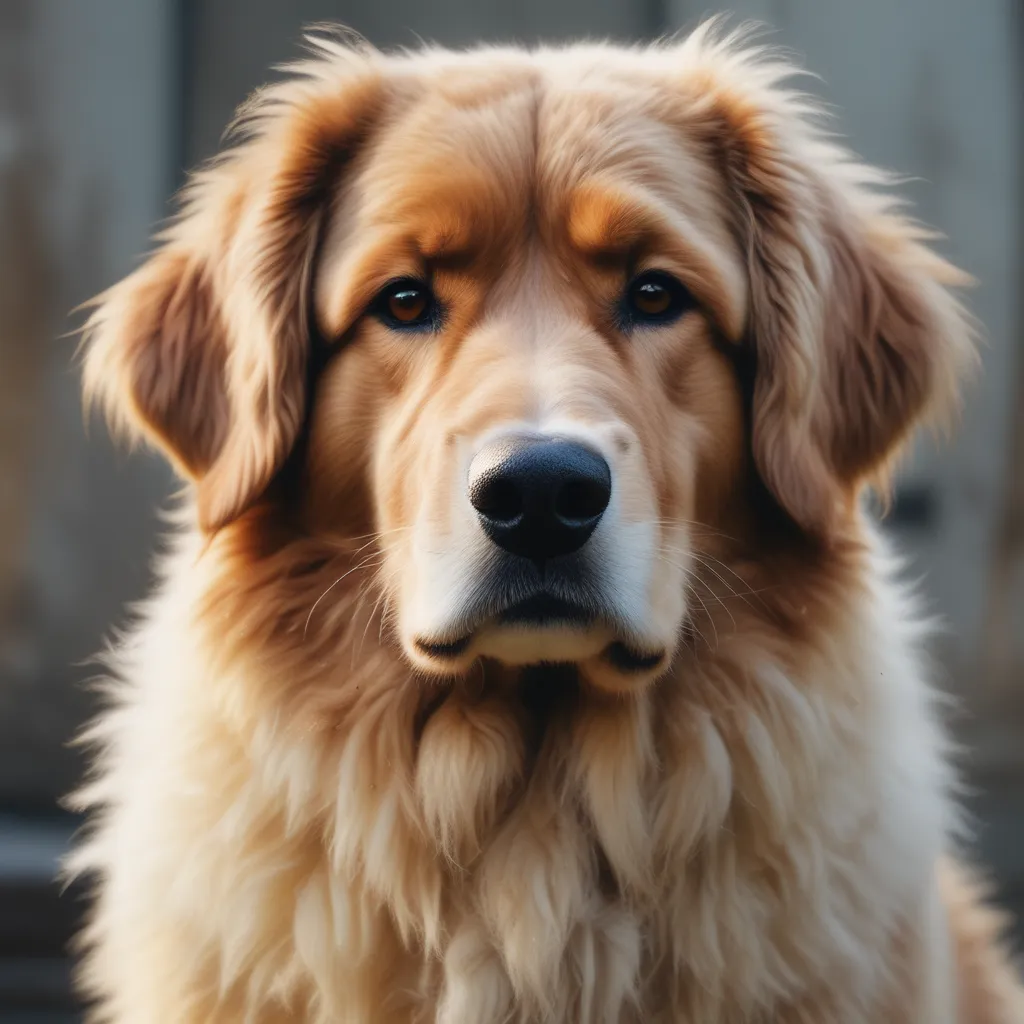 A photo of a Tibetan Mastiff