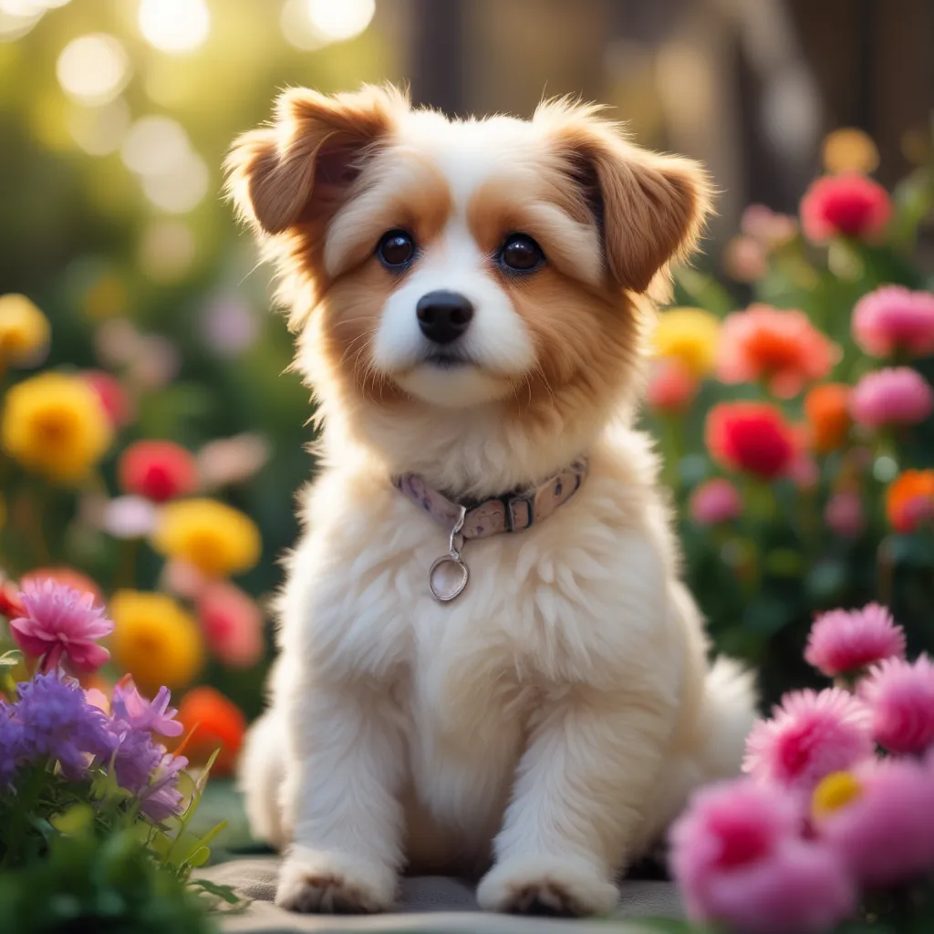 A cute dog breed