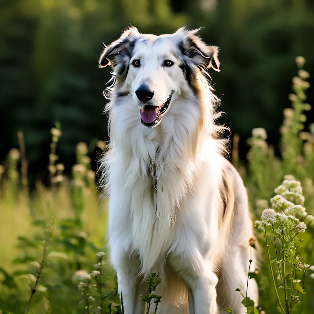 A picture of a Borzoi