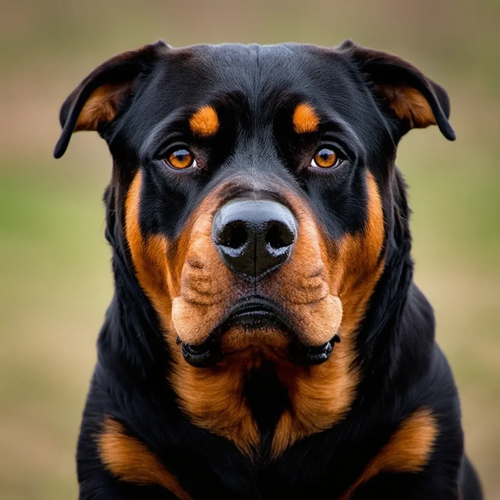 A Rottweiler