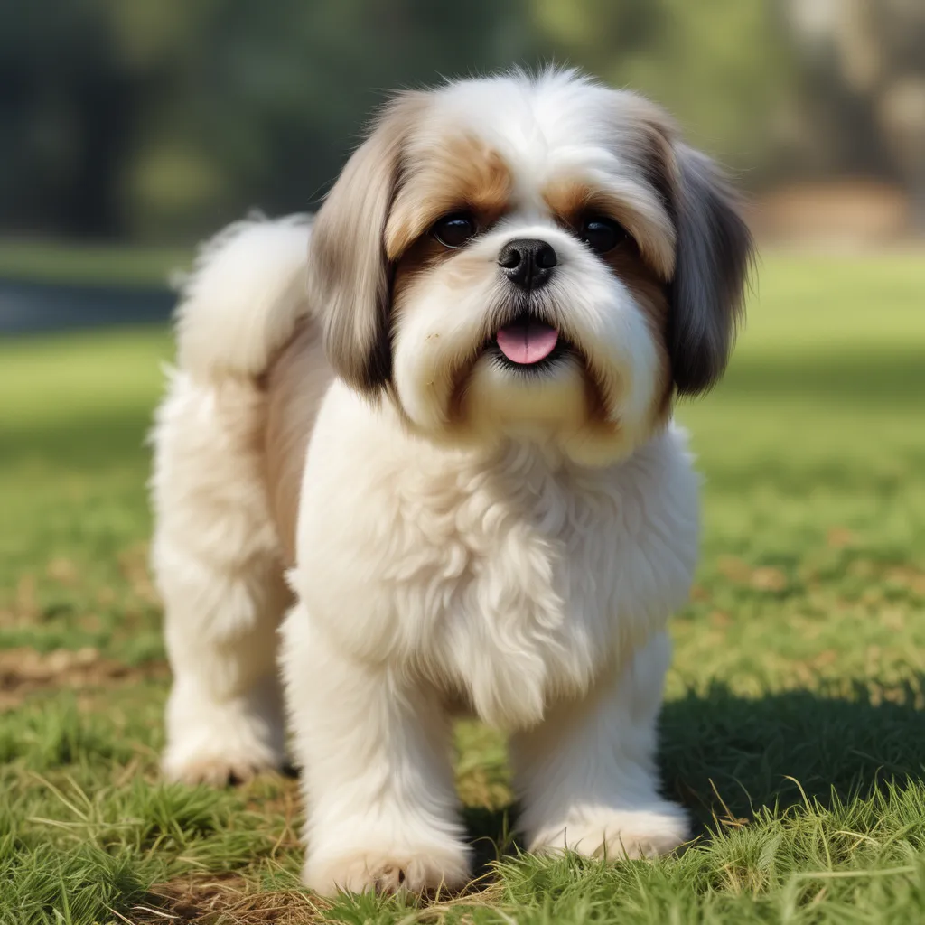 A picture of a Shih Tzu