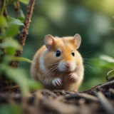 Hamster in the wild