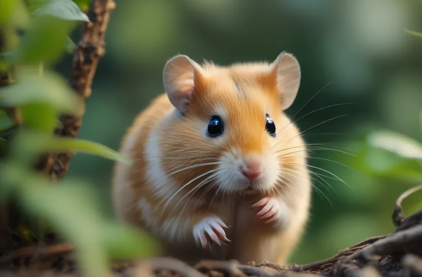 Hamster in the wild